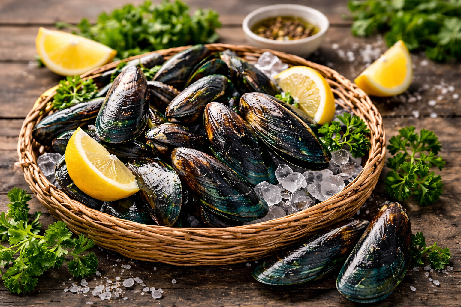 Home Mussles with Shell