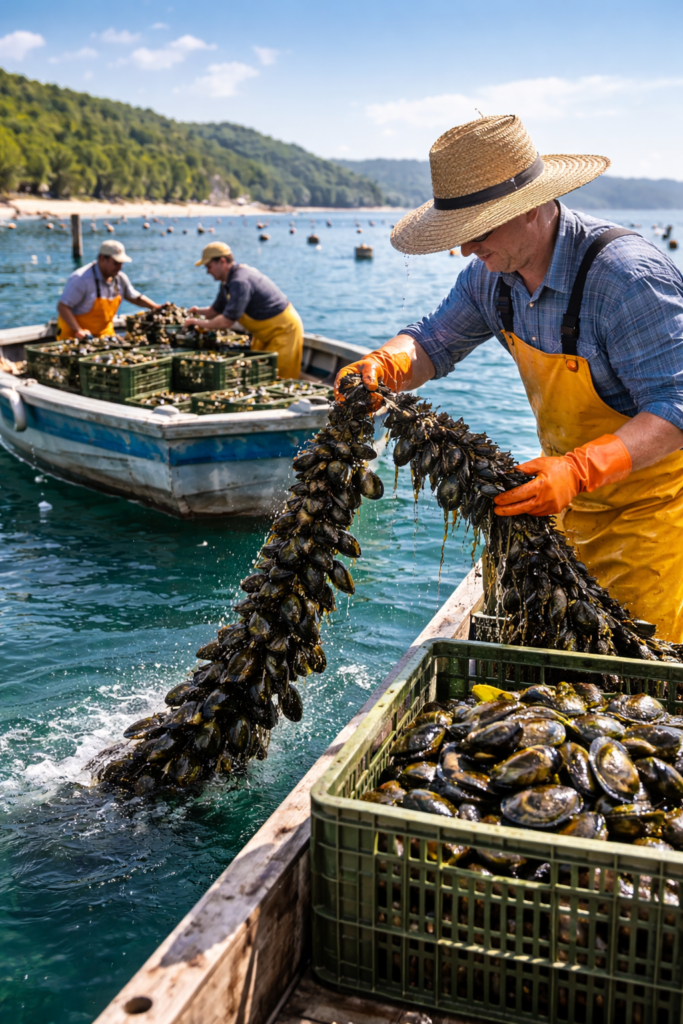 Home Mussels Collecting